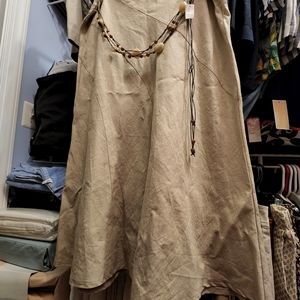 Dress Barn Khaki Skirt size 14